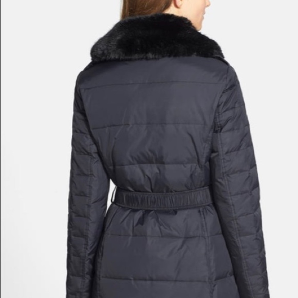 DKNY down + removable faux fur collar Coat - Picture 7 of 7